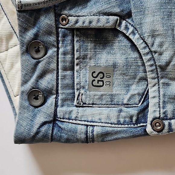 G-STAR RAW Lock Tapered Fit Custom Aged Low Rise Jeans - Picture 4 of 14